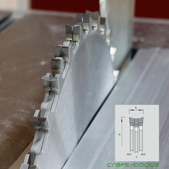 Stehle NK3VS Nut- Kreissägeblatt 250x5,0-13,0x30 mm Z=30 HW