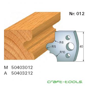 Stehle 50403012 Nr.012 Profilmesser 40x45x4 mm Komplett