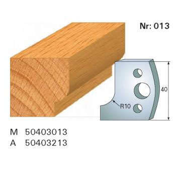 Stehle 50403013 Nr.013 Profilmesser 40x45x4 mm Komplett