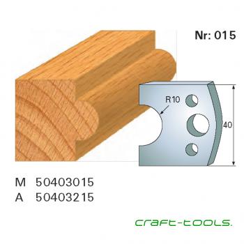 Stehle 50403015 Nr.015 Profilmesser 40x45x4 mm Komplett