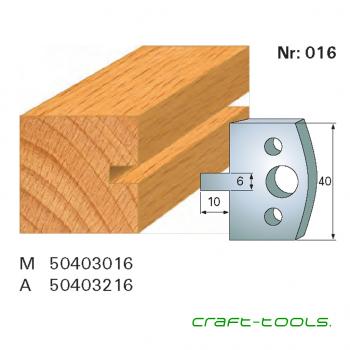 Stehle 50403016 Nr.016 Profilmesser 40x45x4 mm Komplett