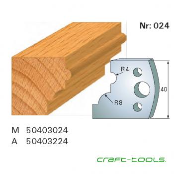 Stehle 50403024 Nr.024 Profilmesser 40x45x4 mm Komplett