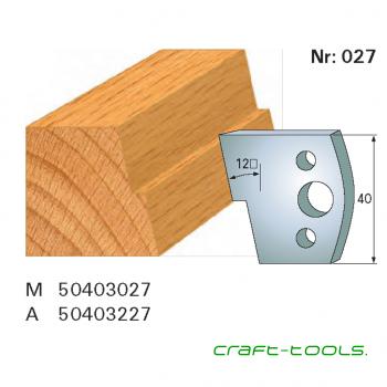 Stehle 50403027 Nr.027 Profilmesser 40x45x4 mm Komplett