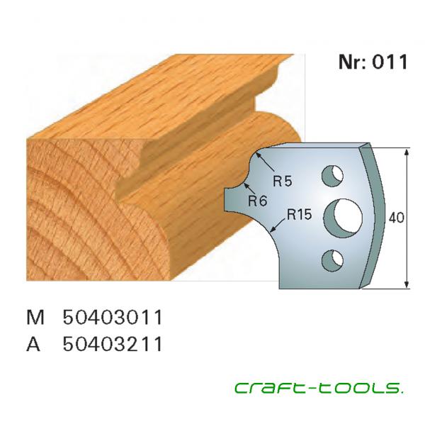 Stehle 50403011  Nr.011 Profilmesser  40x45x4 mm Komplett